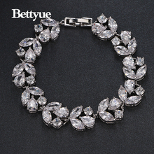 Bettyue Brand Fashion Hot Sale Wholesale AAA Cubic Zircon Two Colors Jewelry Bracelets For Gothic Style Wedding Party Gifts 2024 - buy cheap
