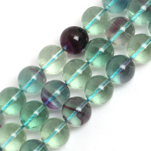 natural fluorite stone beads natural GEM stone beads DIY loose beads for jewelry making strand 15 inches  wholesale 2024 - buy cheap