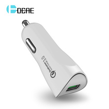 Автомобильное зарядное устройство FDGAO USB Quick Charge 3,0 для iPhone XS X Samsung Xiaomi Huawei Redmi QC 3,0 быстрая зарядка автомобильное зарядное устройство для мобильного телефона 2024 - купить недорого