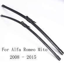 Car Windshield Wiper Blades for Alfa Romeo Mito form 2008 2009 2010 2011 2012 2013 2014 2015 Car Windscreen wiper Rubber 2024 - buy cheap