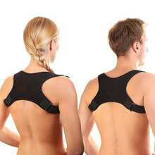 Ajustable Unisex soporte, Cinturón de sujeción Corrector de postura de espalda clavícula columna vertebral corrección de postura de hombro previene el encorvamiento 2024 - compra barato