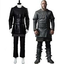 Disfraz de Vikings Ragnar Lothbrok para hombre, traje de uniforme para adultos, para Halloween y Carnaval, personalizado 2024 - compra barato