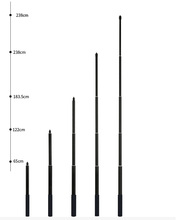 Селфи-палка 3 м из алюминиевого сплава, монопод для Insta360 One X/DJI OSMO Action/Pocket/Gopro Hero 7 6 5 Sjcam, Аксессуары для камер 2024 - купить недорого