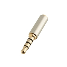 Adaptador de conector de Audio y micrófono estéreo para auriculares, convertidor de alta calidad de 3,5mm macho a 2,5mm hembra 2024 - compra barato