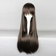 Noragami Iki Hiyori Japanese Anime Cartoon Cosplay Wigs for Women Girls Long Straight Brown 65cm Heat Resistant Synthetic Wig 2024 - buy cheap