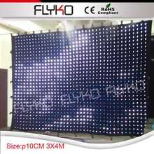 DJ DMX Led Video Cloth Curtain Display for Wedding Stage Backdrops 2024 - buy cheap