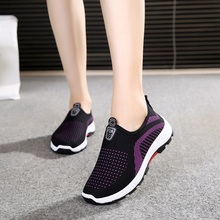 Dropshipping Women Casual Shoes 2018 Autumn Breathable Light Shoes Women Sneakers Flats Vulcanize Woman Tenis Chaussure Femme 2024 - buy cheap