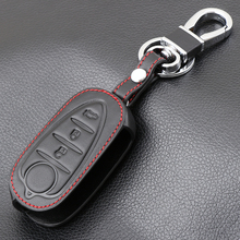 Leather Case Car Key Fob Cover Shell Skin Protector For Alfa Romeo 159 Mito Giulietta GTA Folding Flip Remote Car Leather Key 2024 - buy cheap