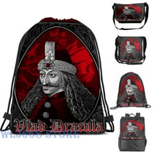 Funny graphic print shoulder Bags women Vlad Dracula Gothic Single shoulder backpack travel for men Gym Bag 2024 - buy cheap