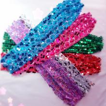 Black silver red blue sexy shining sequins belly latin dancing costume party fingerless long gloves free shipping wholesale 2024 - buy cheap