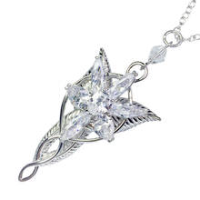 The Lord Of LOTR Arwen Evenstar Pendant Necklace Hobbit Fashion Princess Women Necklace Fan Gift High Quality 2024 - buy cheap