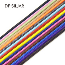 Good Quality 20meter 2mm Shiny Waxed Cord Bulk Necklace Rope Chain Thread String Strap Wholesale Fit For Shamballa Bracelet Y708 2024 - buy cheap