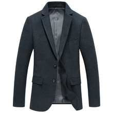 Мужской пиджак в деловом стиле, повседневный классический приталенный Блейзер, весна-осень 2019 2024 - купить недорого