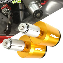 CNC 22MM Motorcycle Handlebar Grips Handle Bar Cap End Plugs For Suzuki SV650S SV 650S 1999-2009 Grips Slider Cap Plug Bar Ends 2024 - buy cheap