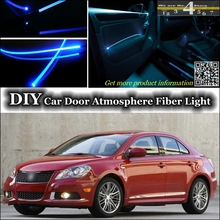Banda de fibra óptica para iluminación de interior, luz de ambiente, tuneado, para Suzuki Kizashi, Panel de puerta interior, no EL 2024 - compra barato