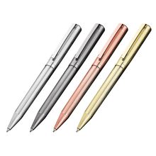 1Pcs Luxury Metal Twist Ballpoint Pen Business Signature Rollerball Business Office Supplies Stationery Writing Gift 1.0mm 4 Col 2024 - buy cheap