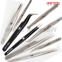 Stainless steel High precision Maintenance tweezers multifunctional hand tweezers combination fingerprint Fly line forceps 2024 - buy cheap