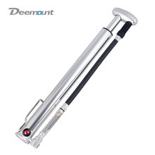 Deemount PMP-020 160PSI Bike Pump Cycling Tire Ball Floor Inflator CNC Alloy Barrel W/ Bleeder Pedal Hose Presta Schrader Valve 2024 - buy cheap