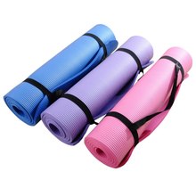 Tapete de yoga, 183x61x10mm, anti-derrapante, espesso, fitness, para exercícios de pilates, yoga 2024 - compre barato