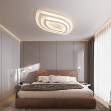Creative personality children's room bedroom living room LED leaf ceiling lamps Nordic modern minimalist led Ceiling lights 2024 - buy cheap
