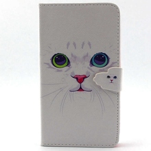 Cute Cat Wallet PU Leather Flip Cover Case For Samsung Galaxy S3 S4 S5 Mini S5 S6 Edge S7 Edge Note3 4 5 Cases 2024 - buy cheap