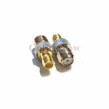 5 pcs RF Coaxial UK F Female to RP SMA Female  Connector Plug 2024 - buy cheap