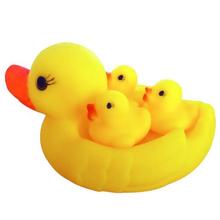 Brinquedos de banho de pato fofo para crianças 4 tamanhos pato estridente brinquedos de banho para família bebês yh934 2024 - compre barato