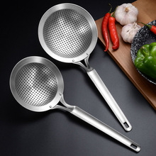 Slotted Spoon Colander Noodle Strainer Kitchen Utensil Stainless Steel Vermicelli Restaurant Dinner Tool Fries Food Mesh 1pcs 2024 - buy cheap