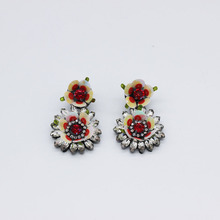 Pendientes largos con forma de estrella de girasol, accesorios para novia, novedad de 2018, 102 2024 - compra barato