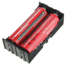 Caixa de armazenamento para diy 2x18650 3.7v bateria recarregável 4 pinos futurístico digital jull13 2024 - compre barato