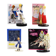 4Styles Fate Stay Night Saber EX 025 EXTRA CCC UBW White Dress Hollow Ataraxia PVC Action Figure Model Toys For Kids Gift 2024 - buy cheap