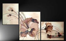 Free shipping Handmade abstract flowers oil painting set decorative wall art canvas for modern living room on sale 2024 - buy cheap