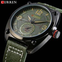 2016 Relojes Hombre marca de luxo militar relógios exército pulseira de couro Casual homens relógio de pulso relógio de quartzo Masculino 2024 - compre barato