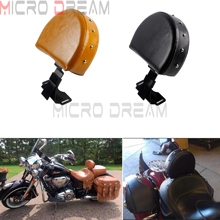 Marrom motocicleta ajustável plug in driver rider assento do parafuso prisioneiro encosto kit para chefe indiano chieftan liberação rápida 2014-2018 2024 - compre barato