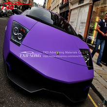 Película de vinilo para coche, película de vinilo de color púrpura mate de alta calidad con burbujas sin aire, tamaño: 1,52x5m(5x16,4 pies), rollo por envío gratis 2024 - compra barato