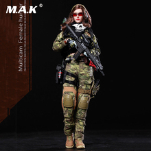 In Stock FS-73015 1/6 Scale Full Set Multicam Female Hunter Shooter MC War Angela Soldier Figure Model for Fans Collection Gifts 2024 - buy cheap