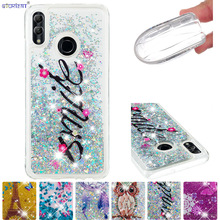 For Huawei Honor 10 Lite Glitter Liquid Soft Case P Smart 2019 Cute TPU Bumper Cover HRY-LX1 POT-LX1RU POT-LX1 HRY LX1 POT LX1RU 2024 - buy cheap