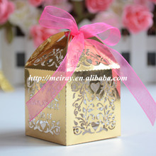 Personalized laser cut wedding souvenirs paper wedding cupcake box/wedding gift box 2024 - buy cheap