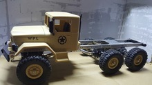 Peças de reposição de carro wpl b16 visual 1/16 militar caminhão rc conjunto de quadro de 6x6 caminhões 2024 - compre barato