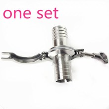 Stainless Steel SUS SS 304 Sanitary 32mm Hose Barb Ferrule Type Set + Tri Clamp + PTFE Gasket 2024 - buy cheap