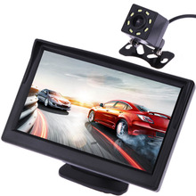 4.3inch TFT LCD Car Rear View Vehicle Camera Display Monitor Waterproof Night Vision Reversing Backup Car Rear View Camera 2024 - buy cheap