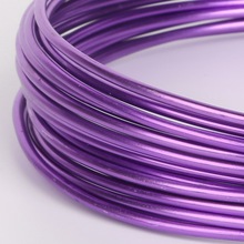 Soft Purple Aluminium Wire 1/1.5/2/2.5/5mm Beading Wire Cord String For Bracelet Necklace Jewelry Making DIY Accesssories 2024 - buy cheap
