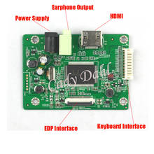 HDMI EDP LCD Controller Driver Board Module for Raspberry PI 3 1920x1080 EDP Signal 2 Lanes 30 Pins LCD Display Panel 2024 - buy cheap