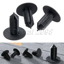 Yetaha  50Pcs 9mm Hole Rivets Nylon Universal Car Styling Bumper Plastic Auto Fastener Door Panel Trim Clips Screws for BMW 2024 - buy cheap