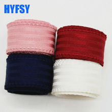 1 '25mm 1-1/2 38mm striped lace ribbon 10 yards DIY handmade material gift packaging skirt with hair trim polyester 2024 - buy cheap
