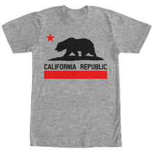 Camiseta con estampado de la República de California para hombre, camisa con cuello redondo, a la moda, de verano, gran oferta 2024 - compra barato