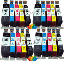 20x Compatible Canon 520 521 PIXMA IP3600 IP4600 IP4700 MP540 MP550 MP520 MP620 ink cartridges 2024 - buy cheap