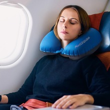 Naturehike viagem travesseiro avião portátil dobrável ar inflável travesseiro ultral luz viagem necessidade NH17T011-U 2024 - compre barato