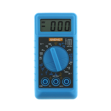Mini multímetro digital de bolso dmm com capainha, medidor de resistência de voltagem ac/dc, voltímetro ohm testersr, teste eletrônico 2024 - compre barato