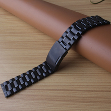 Correa de reloj de Metal para hombre, pulsera de acero inoxidable de 18mm, 20mm, 22mm y 24mm, promoción de horas 2024 - compra barato